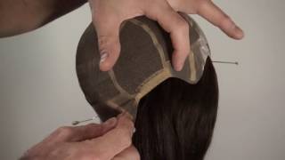 How To Stitch & Resize The Circumference On A Wig.