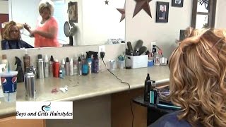 (Prom Hair With Flat Iron) How To Curl Wedding And Prom Hairstyles