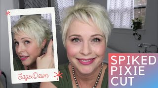 I Spiked My Pixie Cut!