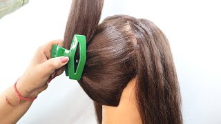 Clutcher Hairstyle For Ladies | Clutcher Hairstyle For Long Hair | Simple Juda Hairstyle