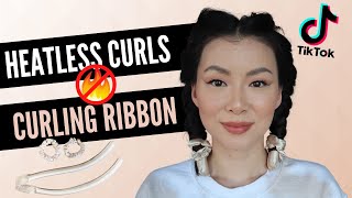 Heatless Curls Curling Ribbon Tutorial (Is It Worth It?!)