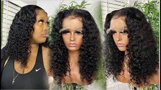 Super Cute || Completely Glueless Closure Wig Install || No Glue No Gel No Spray || Ceile Hair