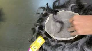 Golden Full Lace Hair Patch ! Full Lace Hair Wig Wholesaler (Hairwigindia)7703974683