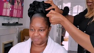 Protective Hairstyle Afro