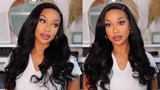 ✨Step By Step Hd Lace Install!13X6 Body Wave Wig Is Giving!!!-Ft West Kiss Hair