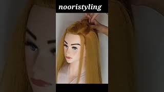 Braided Ponytail Hairstyles For Girls #Shortvideo #Youtubeshorts #Hairstyle #Shorts #Nooristyling