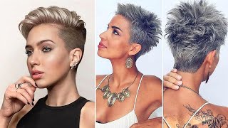 Undercut Pixie Haircuts For Women With Fine Hair 2022 | Women Short Haircuts
