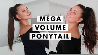 Ponytail Styling Hacks + How To Get More Volume