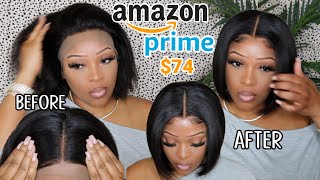 Girl! This Wig Is Pressure $79 Amazon Prime Wig Install | Myshinywigs