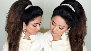 How To: Big Voluminous Ponytail Without Extensions