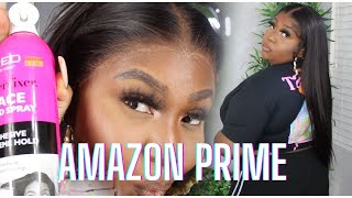 Must See!! Amazon Prime Super Natural Hairline || Frontal Install || Unice Hair