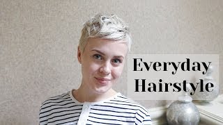 Air Dry Everyday Styling Routine / Pixie Cut