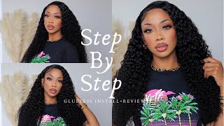 How To: Get The Ultimate Melt! Step By Step Lace Frontal Install With Glue Ft Hermosa Hair