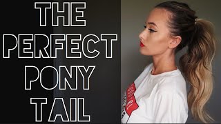1 Minute Perfect Ponytail // Foxylocks Hair Extensions