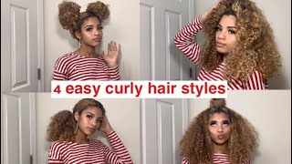 4 Easy Back To School Hairstyles For Curly Hair
