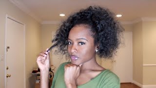 How To: Crochet Ponytail That Looks Natural!!! Natural Hair