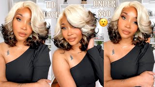 Reverse Ombre + Transparent Hd Lace Wig Under $40 Zury Sis Lavy Wig