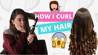 How To Curl Long Hair | Sana Grover
