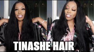 Straight Lace Frontal Wig Install From Tinashe Hair