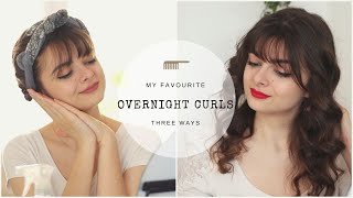 My Favourite Overnight Hair Curling Methods