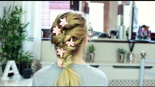 Prom Hair Tutorial: Topsy Turvy Ponytail With Hair Extensions