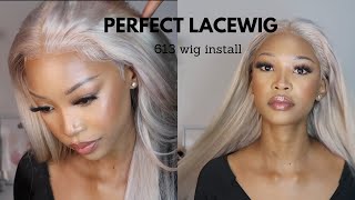 Watch Me Turn My 613 Lace Wig Into Ash Blonde // Perfect Lacwig