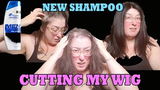 How I Cut My New Uniwigs Lace Front Wig - New Shampoo I Use For Hair Loss - Extreme Hair Loss Tricks