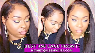 Slay Your 360 Silky Straight 20" Lace Front Wig!