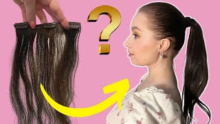 How To Do A High Ponytail With Clip In Hair Extensions