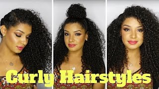 Cute & Easy Curly Hairstyles For Natural Hair