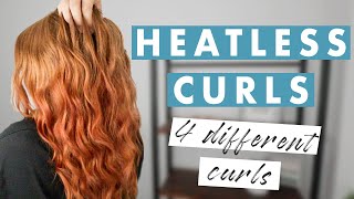 Heatless Overnight Waves | Curls Without Heat Short & Medium Hair (Updated)