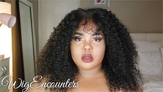 Perfect Beginner Wig For Lazy People: Indian Remy Curly Wig Install Ft. Wig Encounters