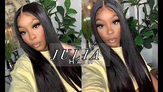 Easy Install 5X5 Hd Lace Wig, Most Silkest Body Wave Hair | Julia Hair