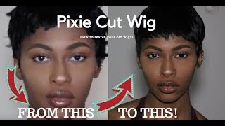 How To | Revive Your Old Wig | Pixie Cut Wig