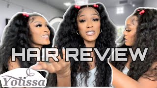 Yolissa Hair| 13X6 Hd Water Wave Lace Wig Review/ Its The Lies For Me