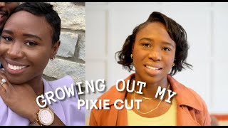 Short Relaxed Hair Journey | Relaxer Day Video | Growing Out A Pixie Cut | Lu Akin