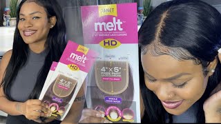 $25 Hd Melt 4X5 Lace Closure | Janet Collection