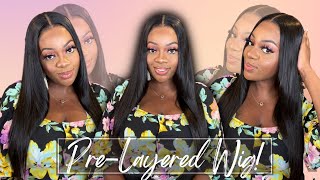 Jessie'S Wig Review 90'S Layered Cut Inspired Wig Install + Style | Iamsimonec