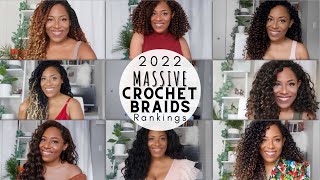 Massive 2022 Crochet Braids Ranked| Freetress, Kima, Bobbi Boss & More| Lia Lavon
