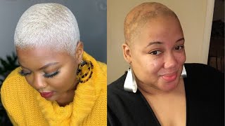 60 Baldies Haircuts/Wash & Go Short Hairstyles For Matured Women