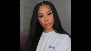 Upretty Brazilian Straight Bundles With Closure Hd Transparent Lace Closure With Bundles Human Hair