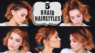 5 Favourite Braided Hairstyles For Short Hair