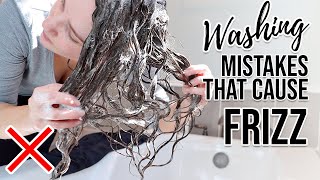 10 Mistakes That Cause Frizz When Washing Curls Ft. Twist