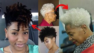 #02: Only Tapered Can Pull This Off | 65 Tapered Short Hairstyles For Black Women