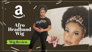 Yesssuh! | Amazon Afro Headband Wig Under $20