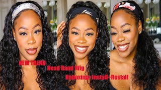 You Need This Headband Wig!| No Lace! No Glue! | Easy Install