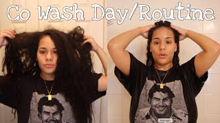 My Co-Wash Routine (36Inches) Natural Curly/Poofy Hair!!