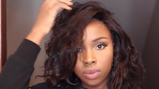 How To Install A U-Part Wig Plus Lace Closure On Yourself |Very Easy And Beginner Friendly