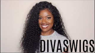 How To Apply A Full Lace Wig Straight Out The Package! Divaswigs.Com