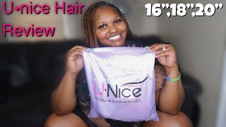 Unice Hair Review || Body Wave 16” Closure 16”,18”,20” Bundles || Supermom3Tv